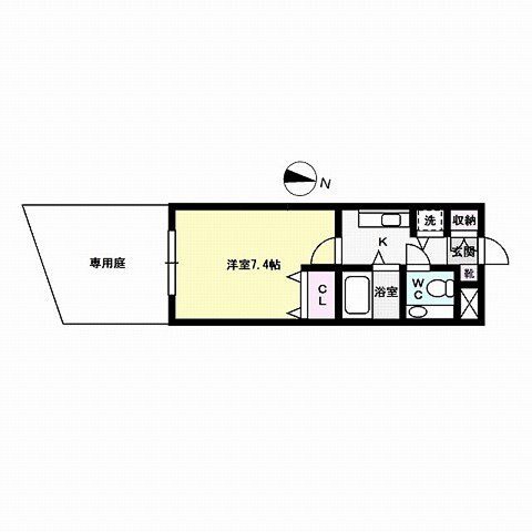 ワグキューブ～ネット無料～ 間取り