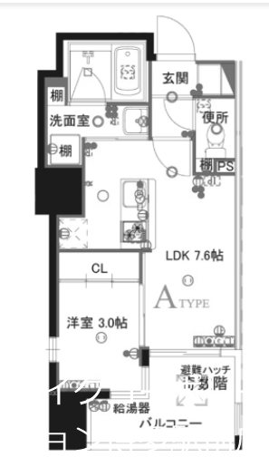 レジデンシャルヒルズリバープレイス  間取り