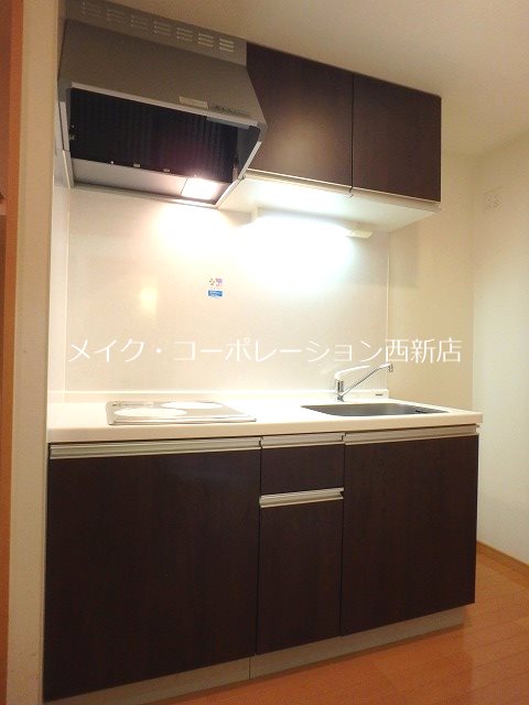 ドミール西新～ネット無料～ キッチン