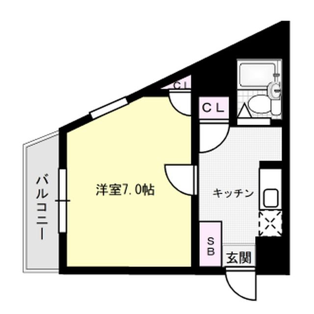 フォーサイトストゥディオ堤 間取り