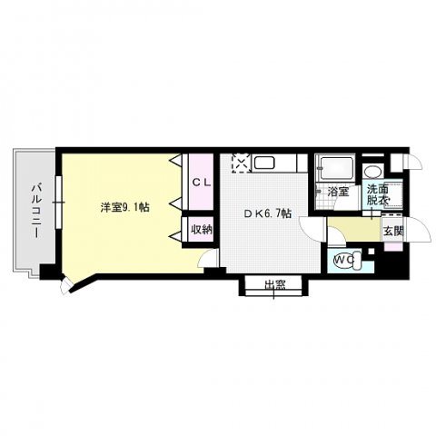 第5高島コーポ 間取り
