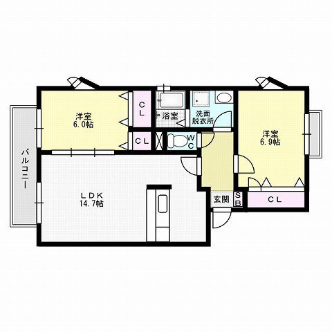 アバンティ田島 間取り