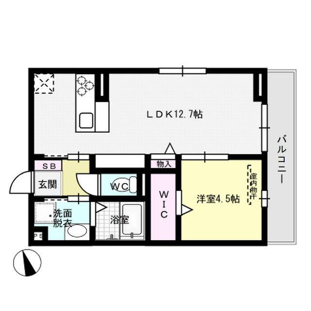 D-room和田Ⅱ 301号室 間取り