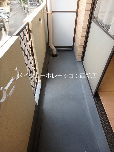 プレスト室見 ベランダ