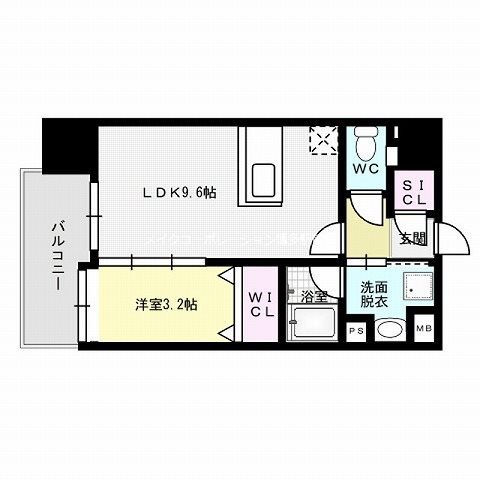 ヴィラージュ県庁前Ⅰ 間取り