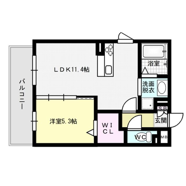 アーバン博多駅南 間取り