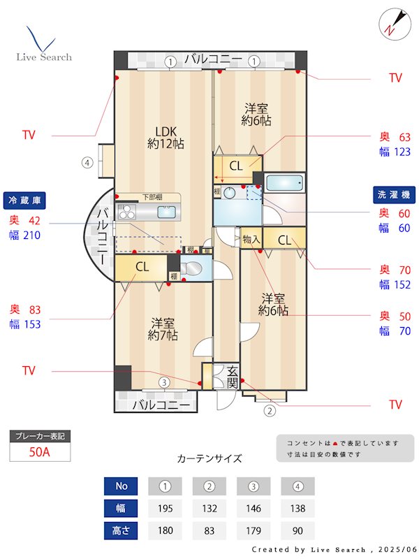 エクセレンテシャルム 間取り