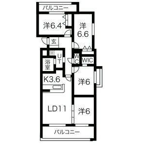 アクレール小笹南坂 間取り