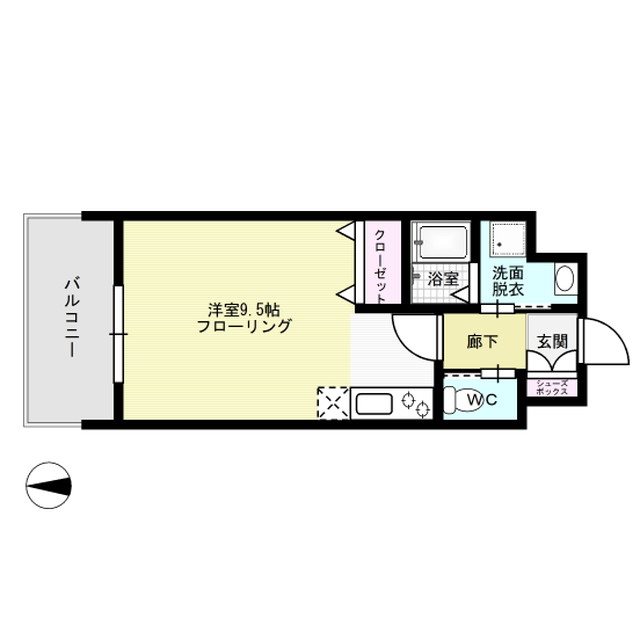 ジェイグランコート大濠公園 間取り