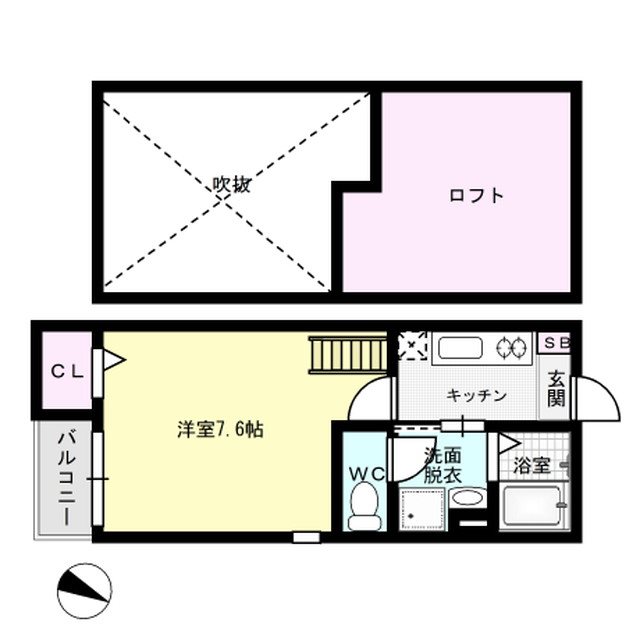 scarlet吉塚 間取り