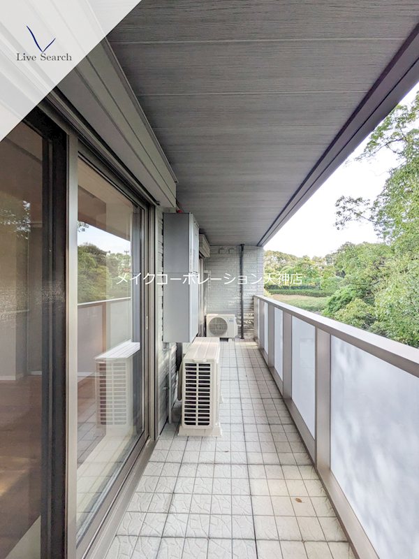 ベランダ ワイエア平尾浄水 ベランダ