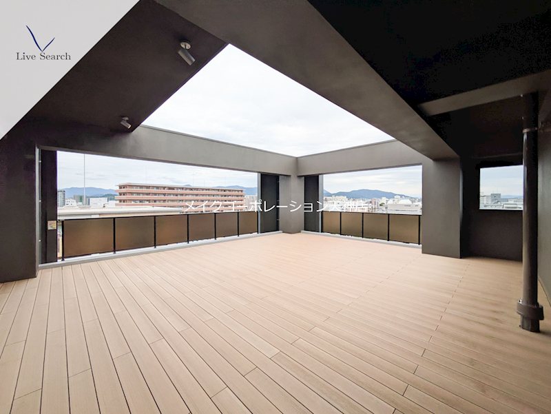 ラフィーネ博多南 ベランダ