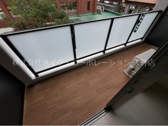 ベランダ アイウエスト高宮 ベランダ