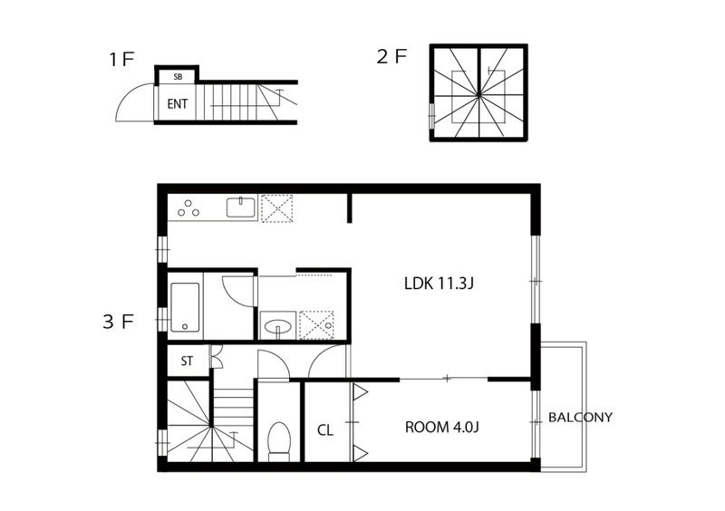 グランフォルト福岡西新 間取り