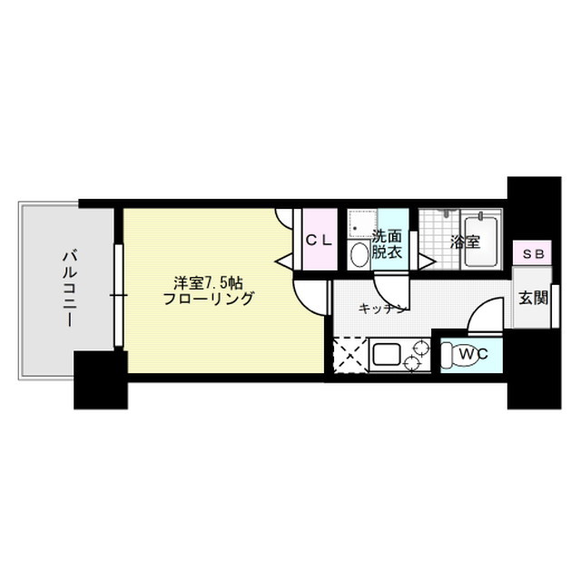 アレクサスラ・ストラーダ 間取り