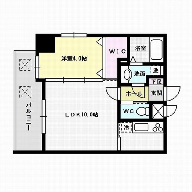 ネストピア呉服町  間取り