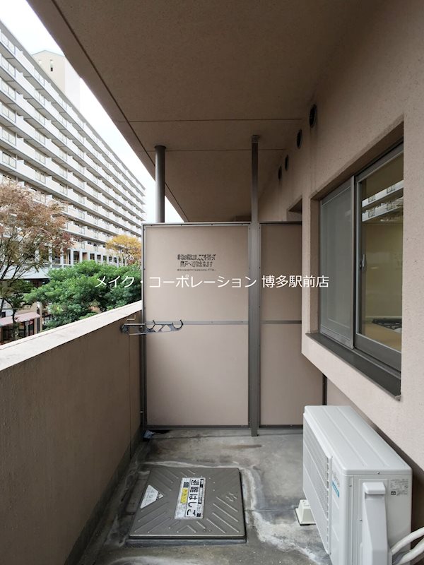 ソフィア高宮Ａ館  ベランダ