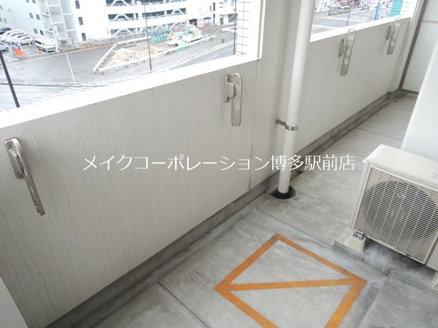 トレッタ北天神  ベランダ