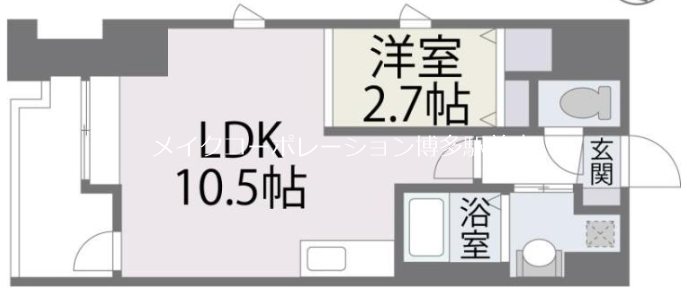 パセオ平尾  間取り