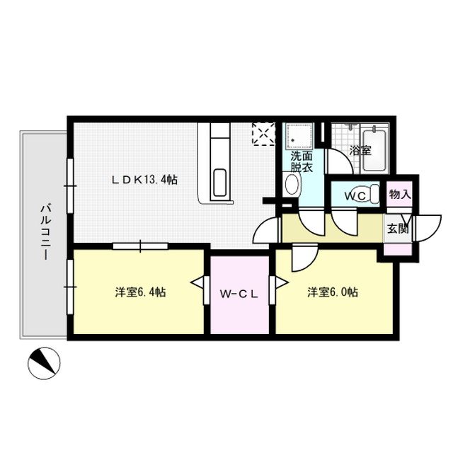 間取り アルカンシェル 間取り図
