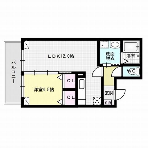 レヴェール・メゾン  間取り