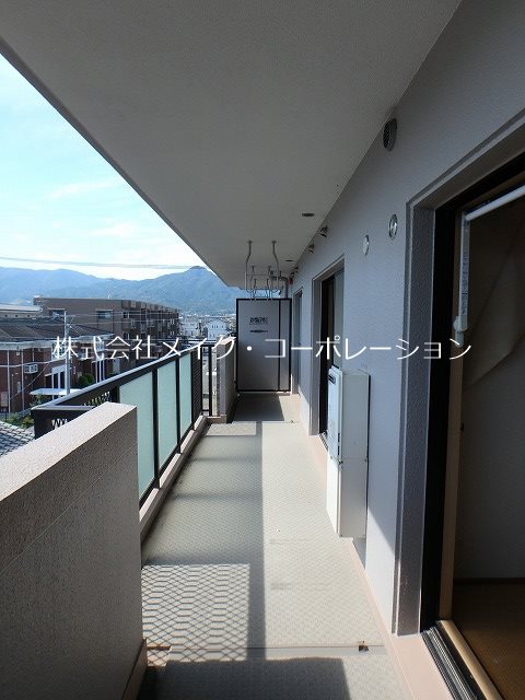 エクセレント岩室 ベランダ