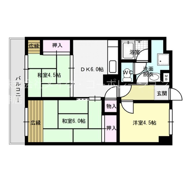 まいづる中央ビル 間取り