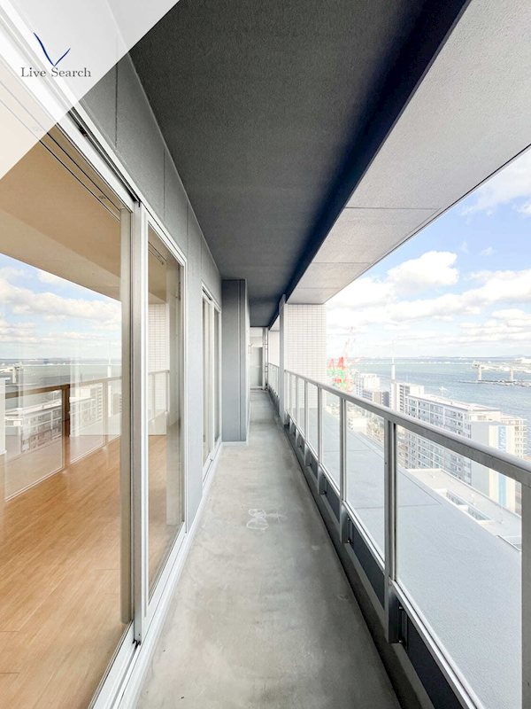 ＫＤＸレジデンス大濠ハーバービュータワー  ベランダ