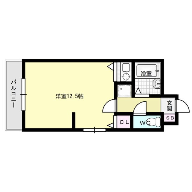 間取り ホルトハイム春日 間取り図