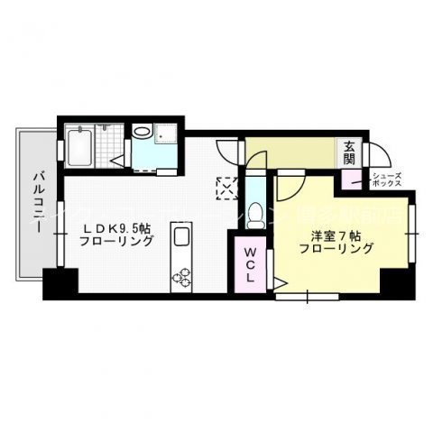 プレジールTJ 間取り図