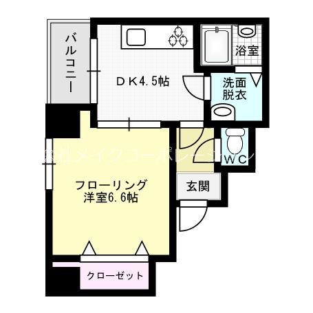 シェスワ天神北 間取り