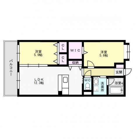 フェリーチェヴィータ 間取り