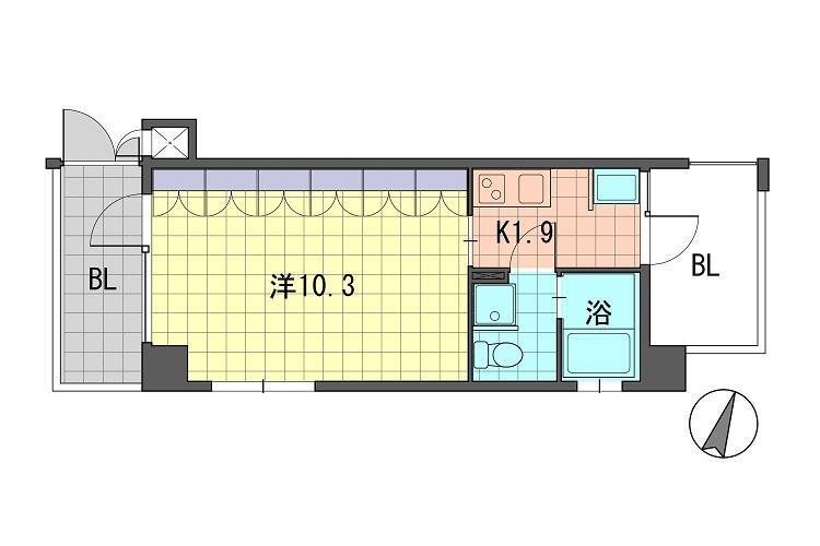 ラフィーネ井尻 間取り図