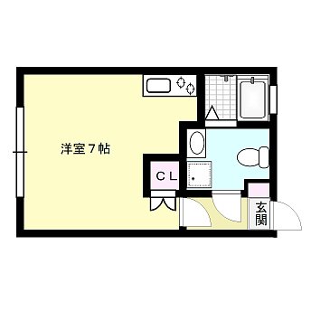 たまゆら荘 間取り図