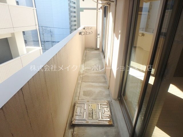 ソレイユ天神南【敷金礼金ゼロ】 ベランダ