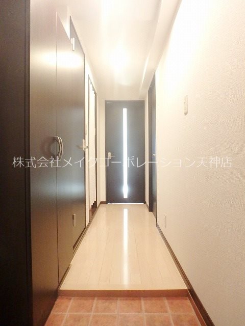 ソレイユ天神南【敷金礼金ゼロ】 玄関