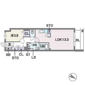 ディー・ウイングタワー 間取り