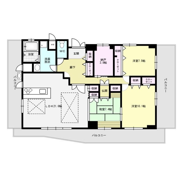 ウィステリア 間取り図