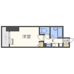 モア・フィールド箱崎Ⅱ 間取り