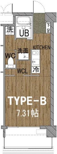 クラッシー博多  間取り
