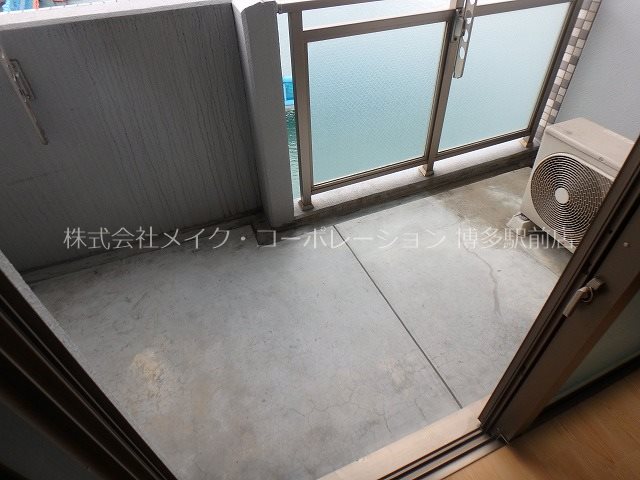 アクアシティオーシャンビュー ベランダ