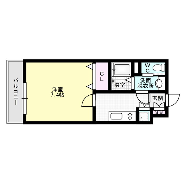 サヴォイ博多エレメンツ 間取り