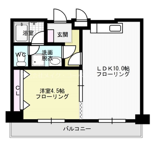 クリエイト西公園 間取り
