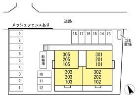 駐車場 D-room平田台 その他外観1