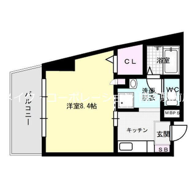 アミティエ美野島 間取り
