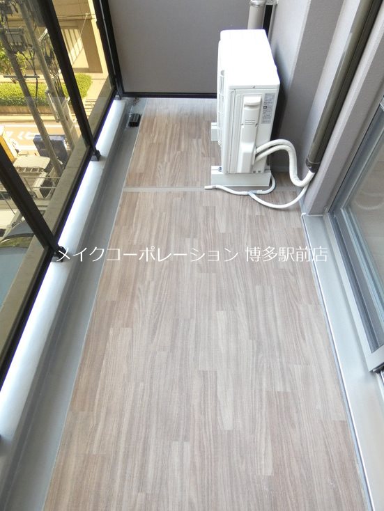 ウィスタリアレジデンス博多  ベランダ