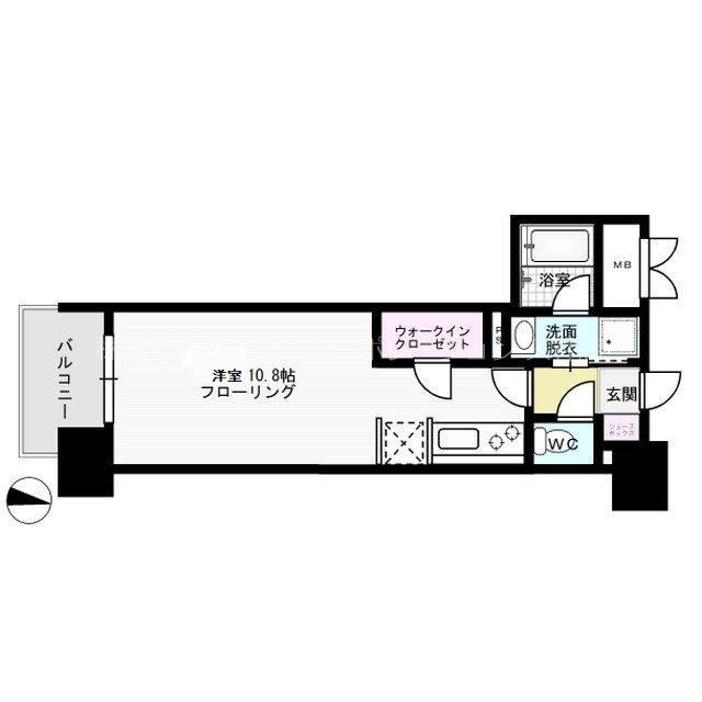 RJRプレシア百年橋 間取り