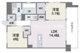 ヴァンヴェール大濠 間取り