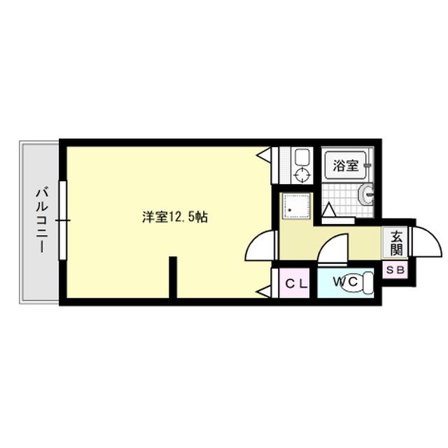 ホルトハイム春日 402号室 間取り