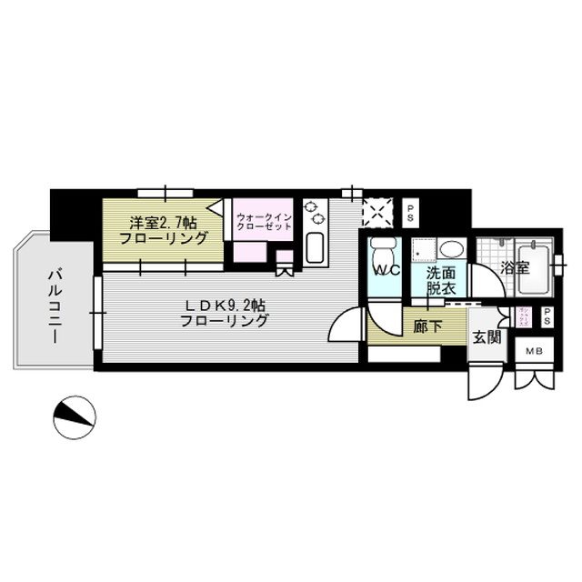 アクタス薬院テラス 間取り